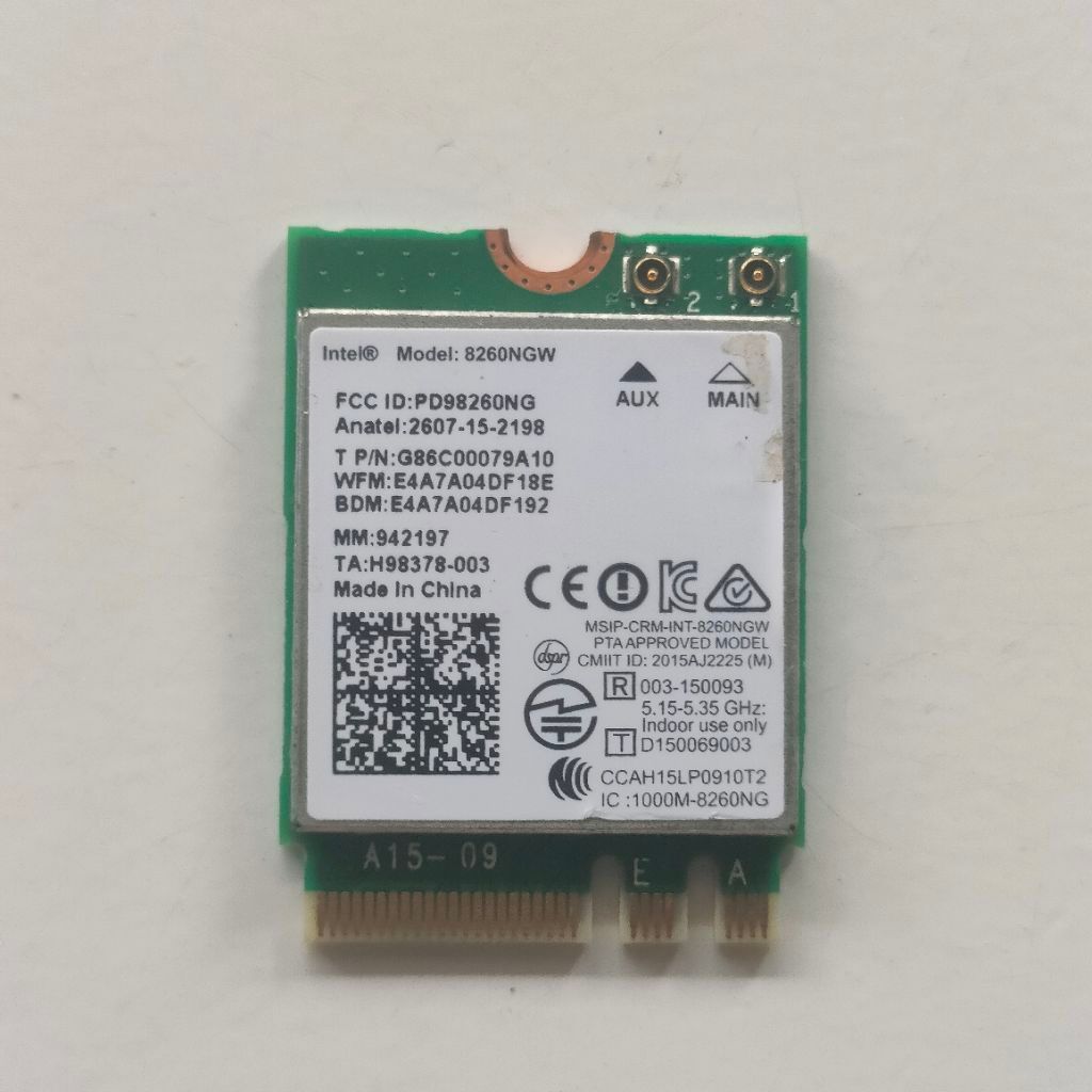 wifi card laptop Toshiba dynabook r73a r73 r73/a