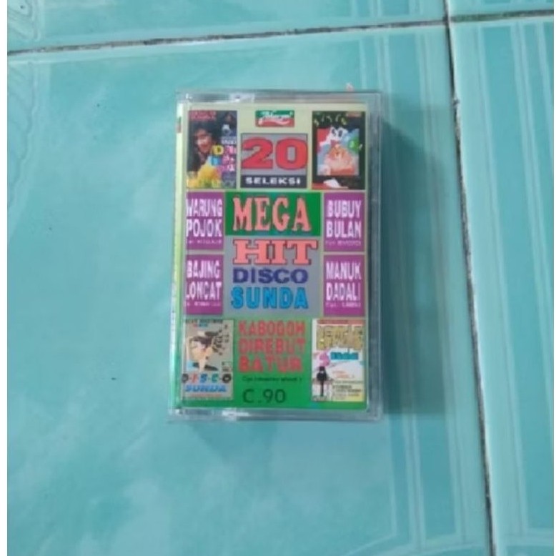 Kaset 20 Seleksi Mega Hits Disco Sunda