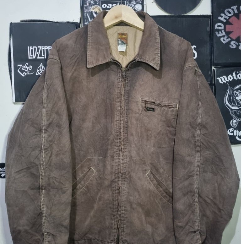Vintage Jacket Diesel Material Kanvas