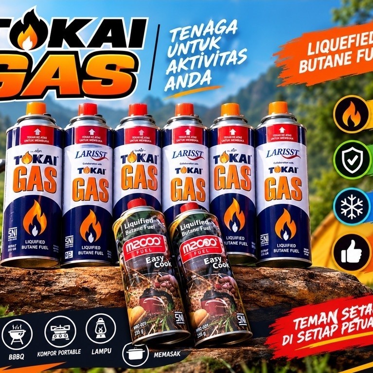 [TERMURAH] Tabung Gas Portable KOSONGAN kondisi mulusss