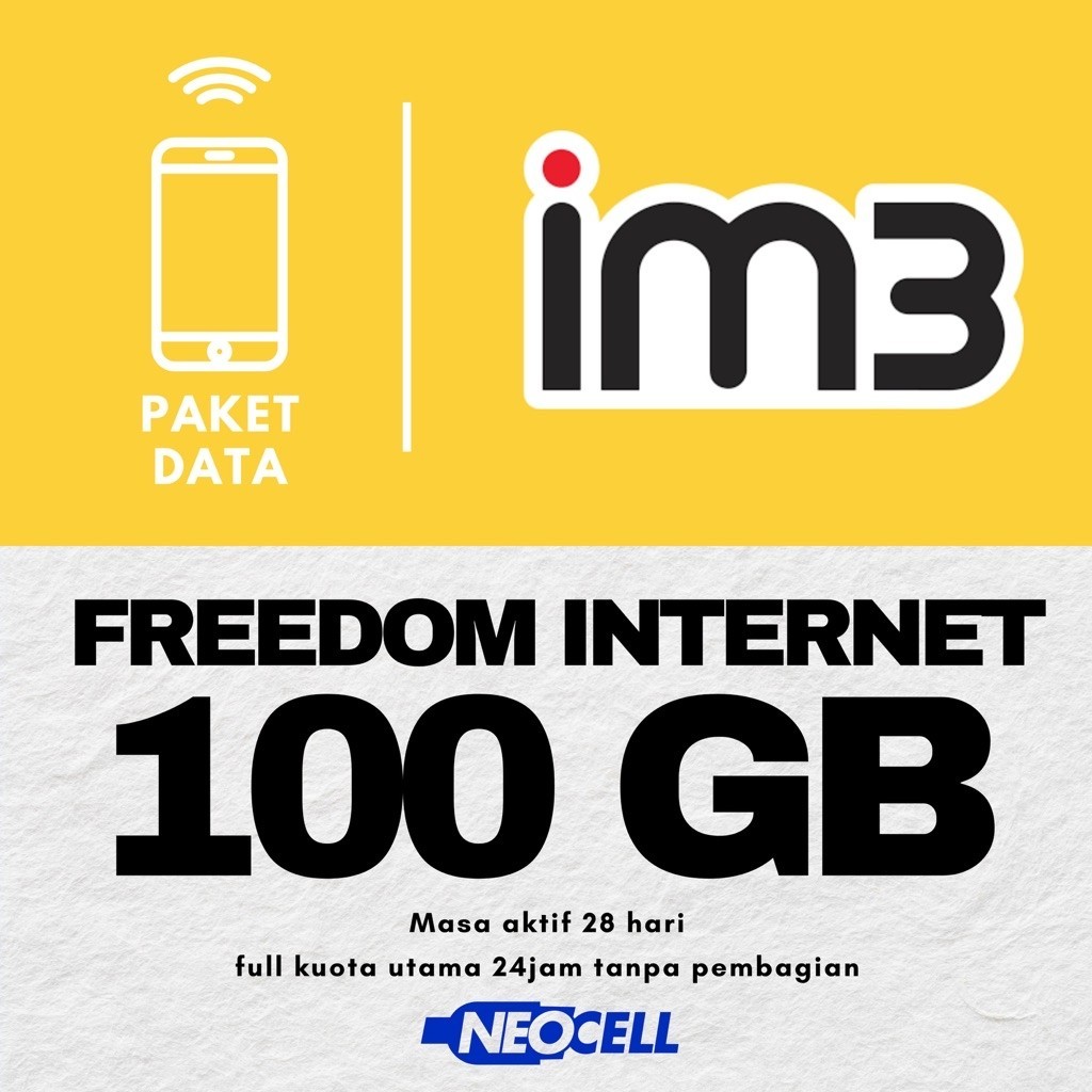 PAKET INTERNET FREEDOM INTERNET INDOSAT, IM3