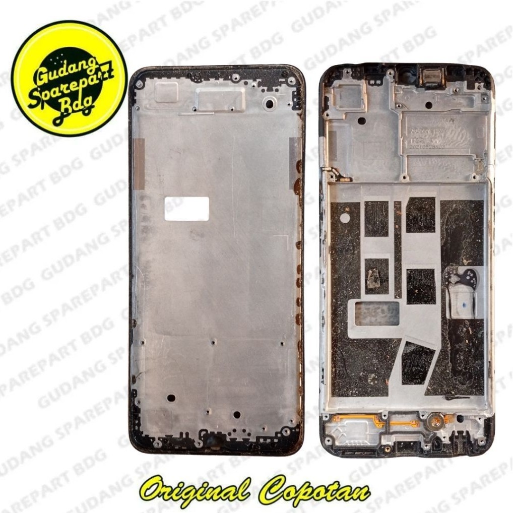 Tatakan LCD Oppo A16 Second Original Copotan