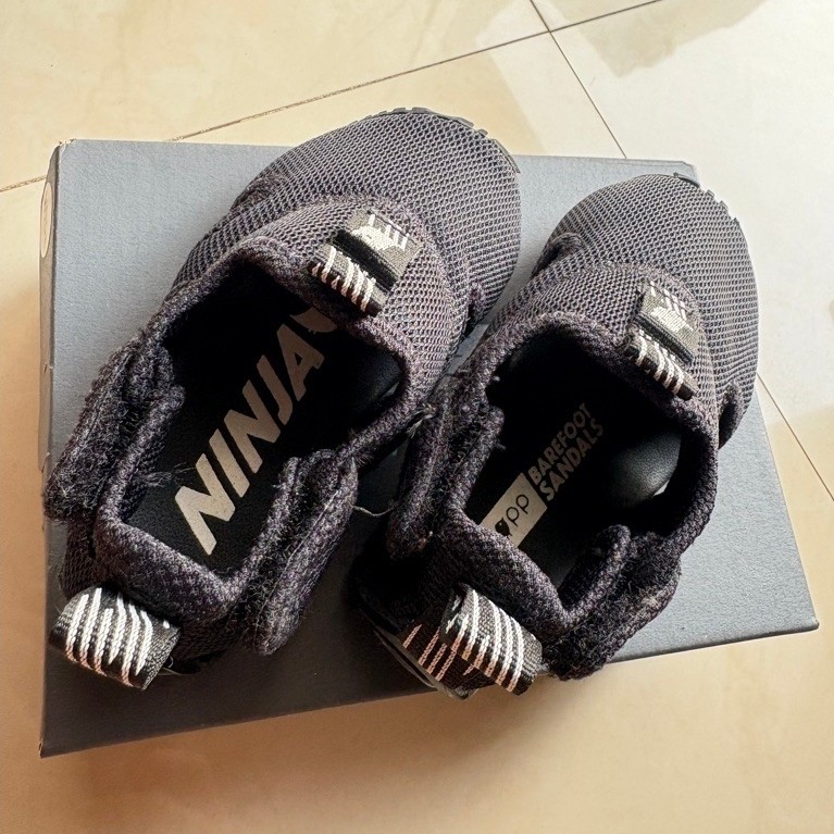 [PRELOVED] PYOPP Sendal Anak Ninja Kondisi Bagus Ukuran 22 Usia 1 Tahun