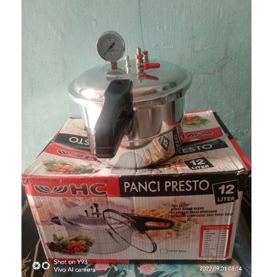 boiler presto 12 liter/setrika uap boiler/setrika uap boiler loundry