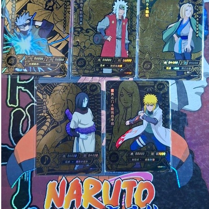 NARUTO KAYOU HIT CP set 1 off 10