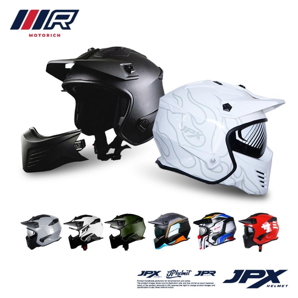 HELM CROSS MX-726R HITAM DOFF HELM FULL FACE