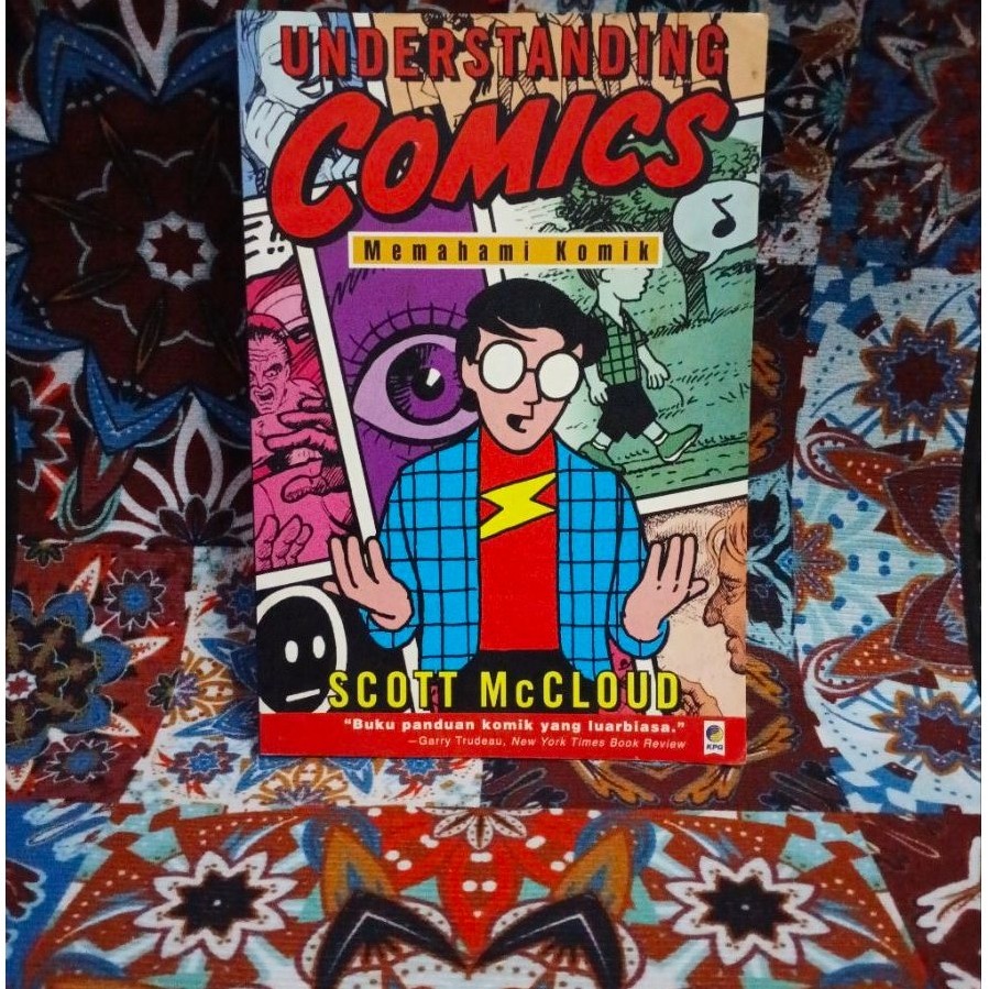 Buku Understanding Comics Memahami Komik oleh Scott McCloud