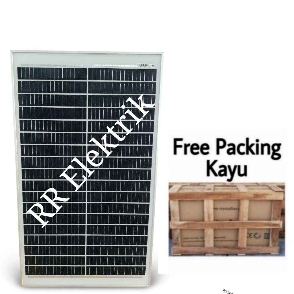 Solar Panel Solar Cell Panel Surya 50wp Monocrystalline 50 Wp Mono
