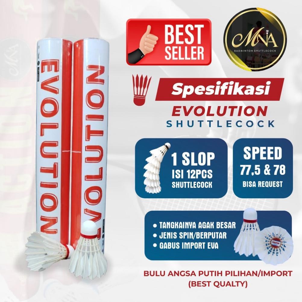 MNA Shuttlecock Evolution Spin 12Pcs Stabil
