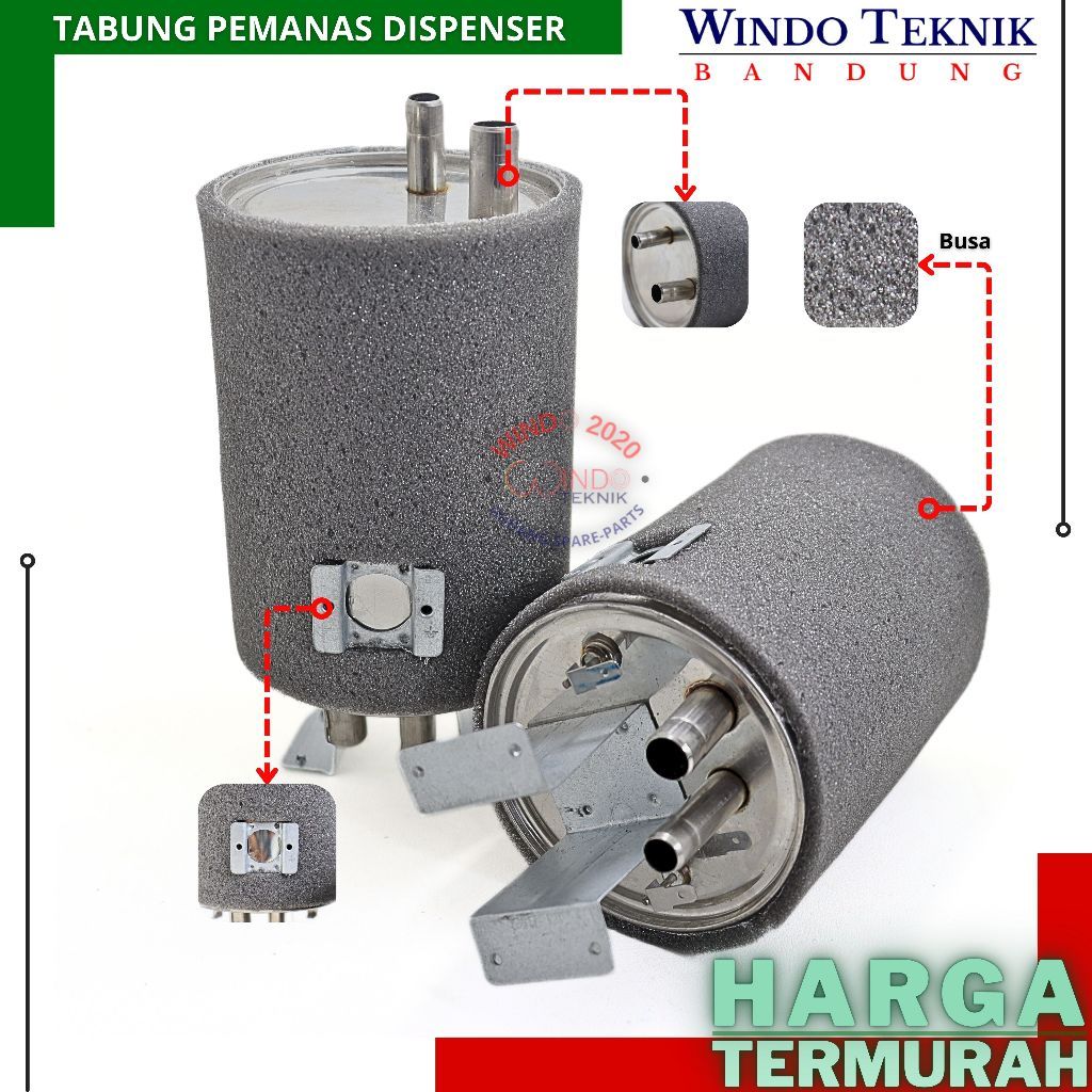 TABUNG PEMANAS AIR DISPENSER | HOT TANK ELEMEN DISPENSER COSMOS