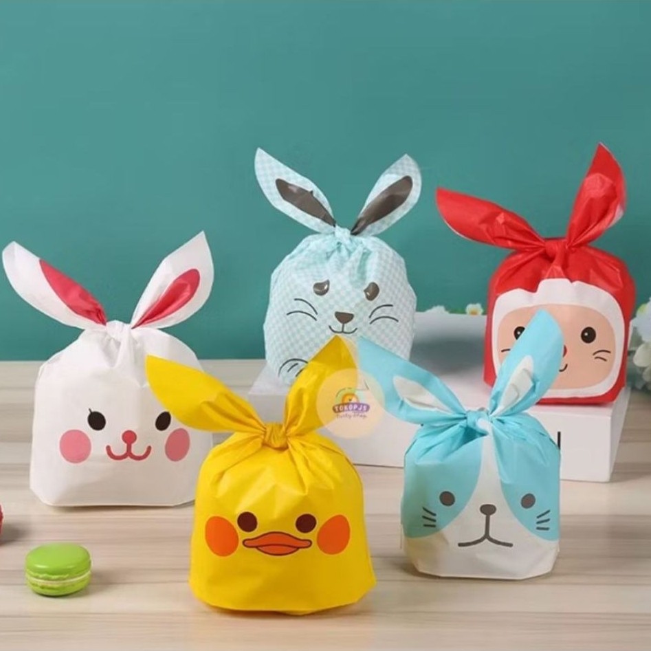 Kantong Snack Plastik - Desain Lucu, Ukuran Sedang, Kemasan Praktis