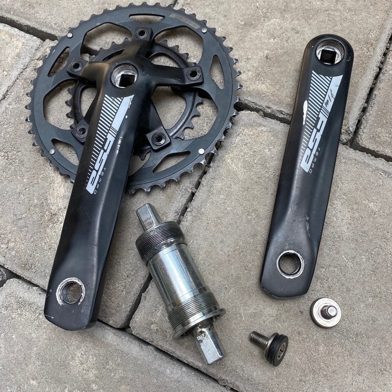crank fsa tempo adventure 46-30r plus bb