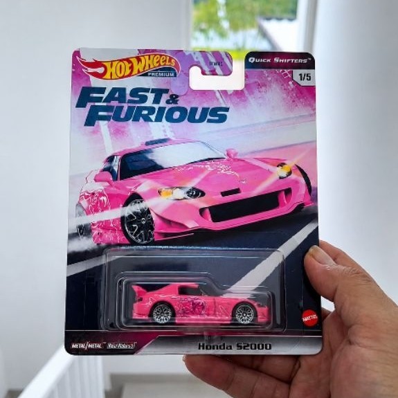 Hotwheels honda s2000 suki pink