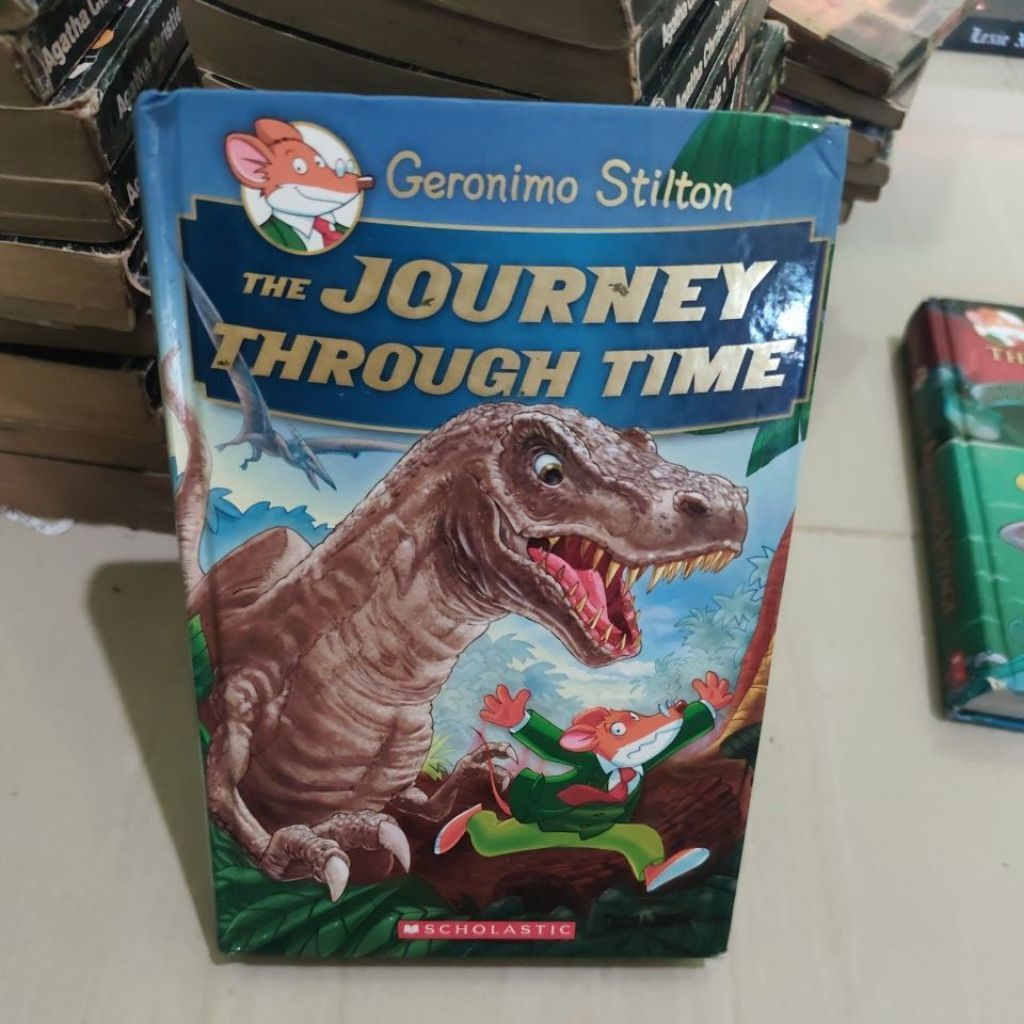 Buku Bacaan Anak Geronimo Stilton berjudul The Journey Through Time Hardcover original
