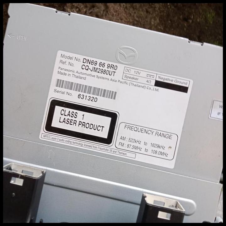 DISKON HEAD UNIT MAZDA 2 OEM ORIGINAL 