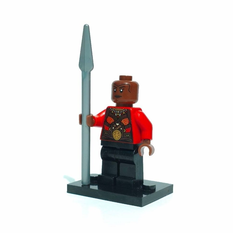 Lego Marvel Original Minifigure sh0841 Okoye Lego set 76214