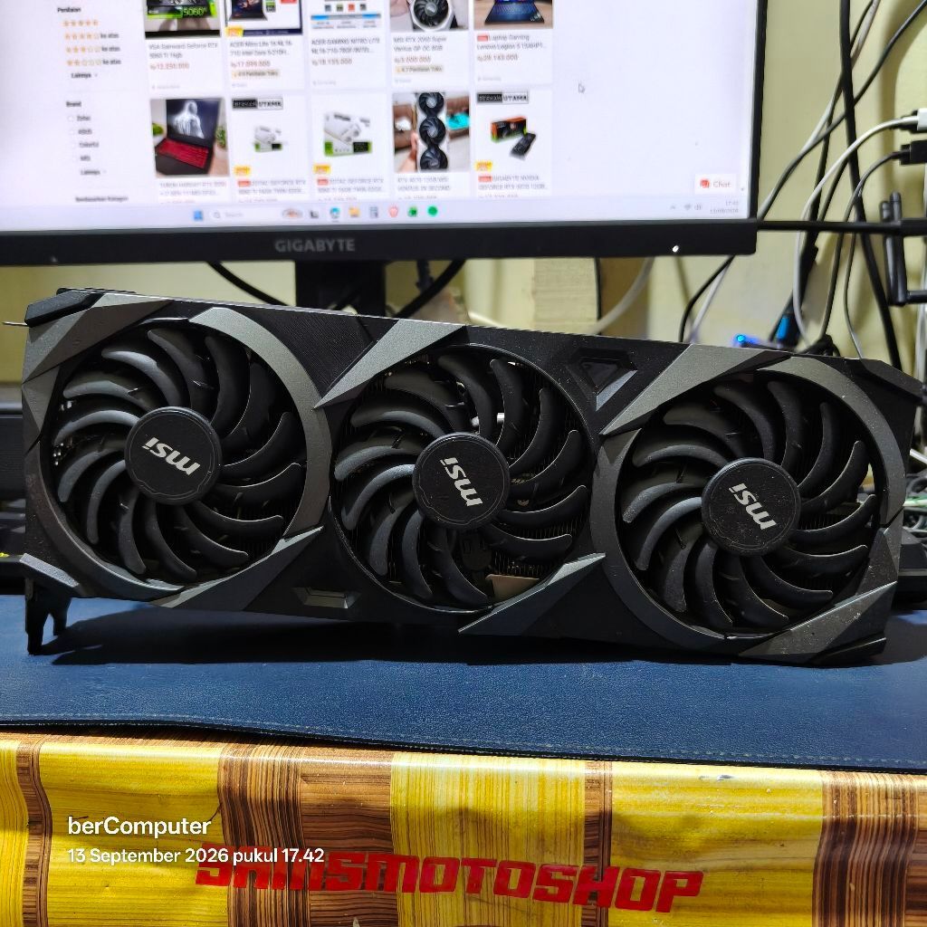 MSI VENTUS NVIDIA RTX 3070ti 8gb Gddr6x