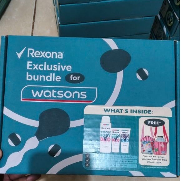 Watsons Rexona Bundle Tumbler Bag from Smitten by Pattern