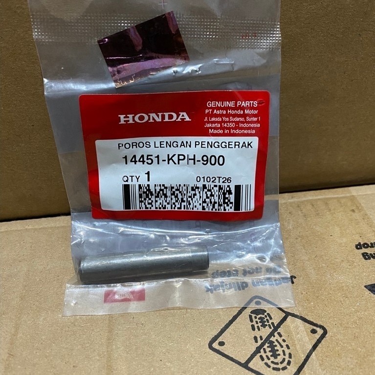 14451-KPH-900 Shaft In Rocker Arm Honda Supra X 125 Injection Original