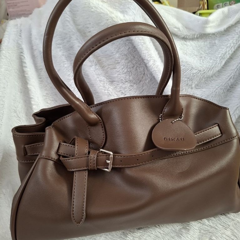 tas dikau/dikau/dikau bag/tas wanita/tas/bag/tas cewek/tas coklat/tas travelling/tas jalan/tas pergi