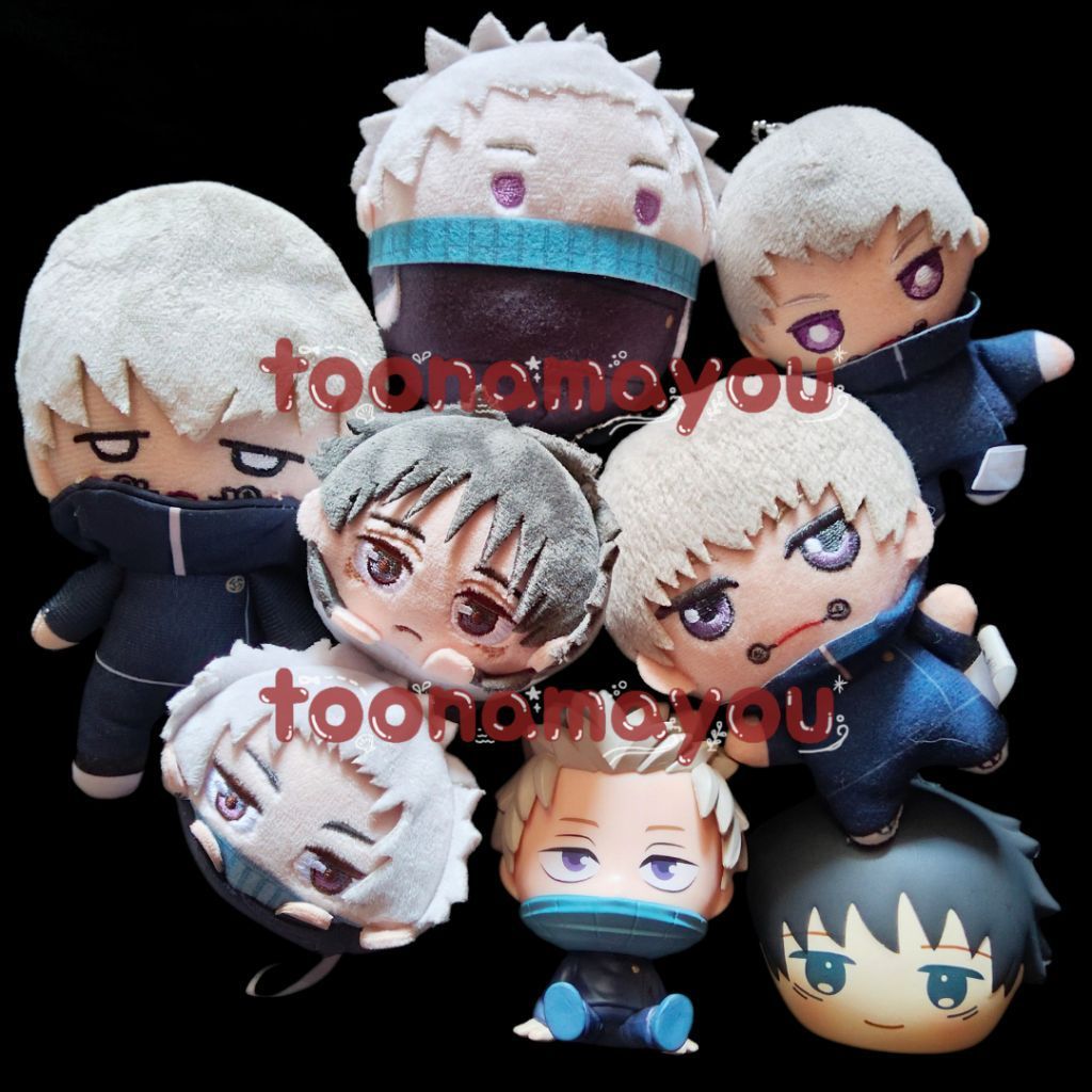 Okkotsu Yuta Inumaki Toge Jujutsu Kaisen JJK 0 Mochikororin Ballchain Mascot Fuwa Kororin Chibigurum