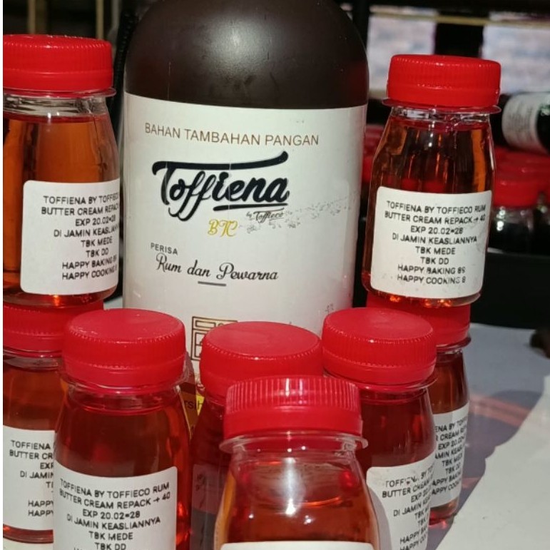 TOFFIENA BY TOFFIECO RUM BUTTERCREAM REPACK 50 GRAM EXP 2028