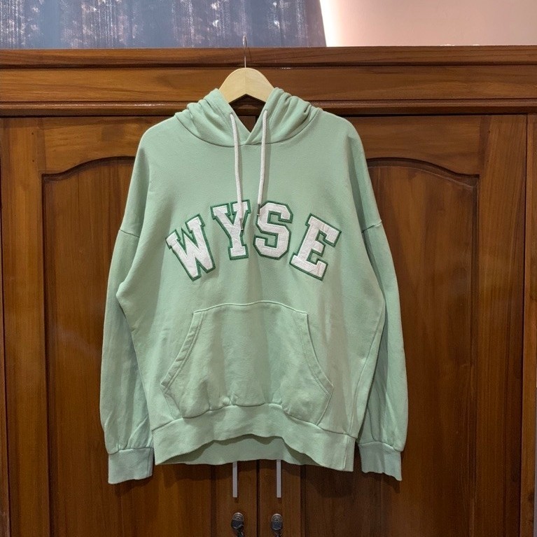 HOODIE WYSE SAGE