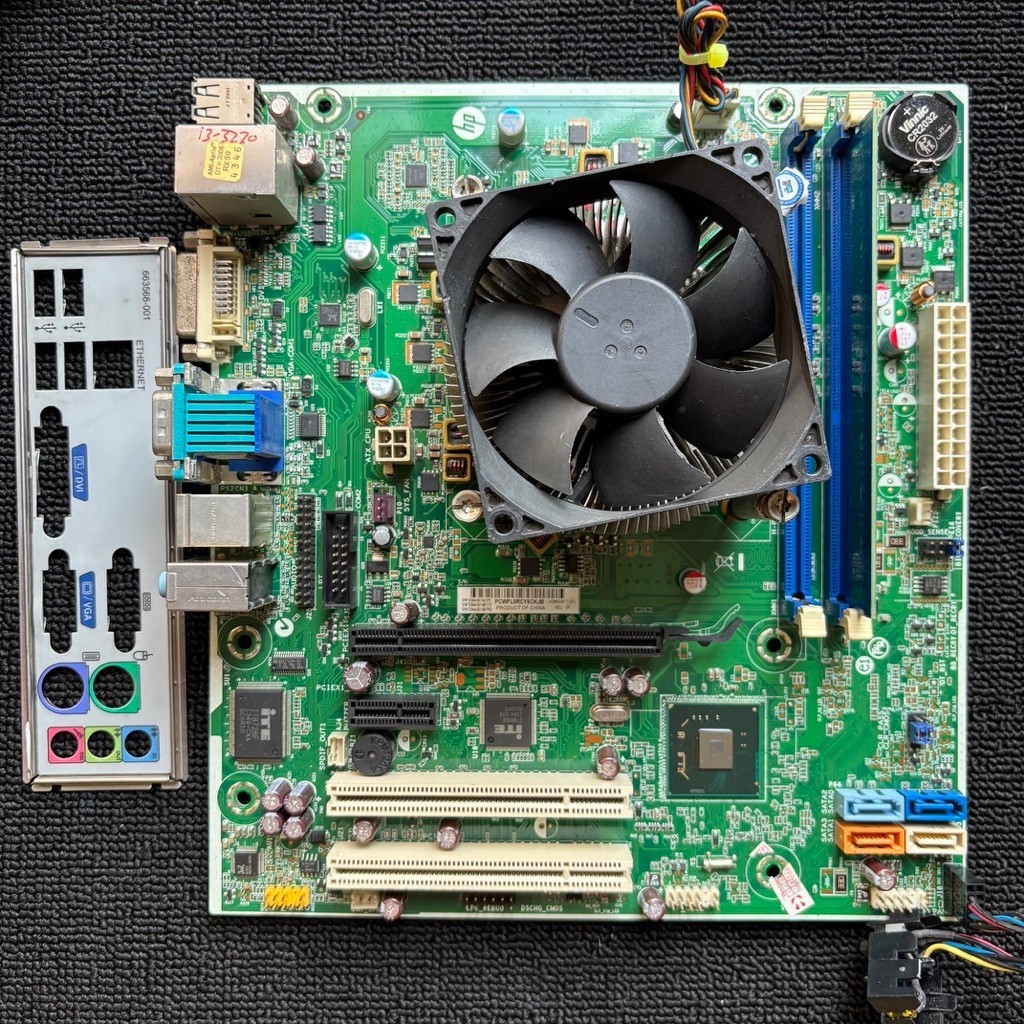 MOBO HP H61 + CORE I3 3220 3.3GHZ + RAM 2GB + FAN LGA 1155 DDR3 GEN3