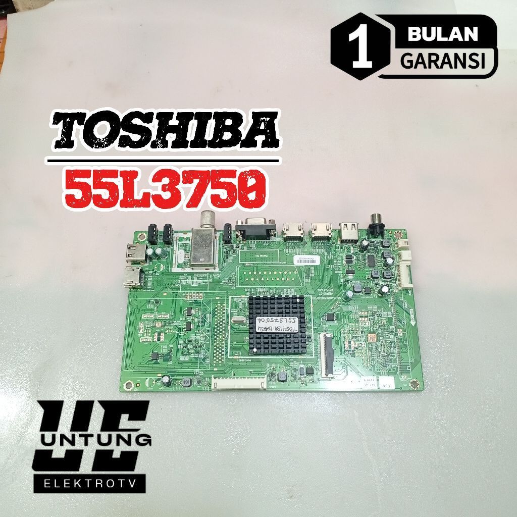 MAINBOARD TV TOSHIBA 55L3750 MOTHERBOARD-MOBO-MB-MODUL MESIN TV TOSHIBA 55L3750