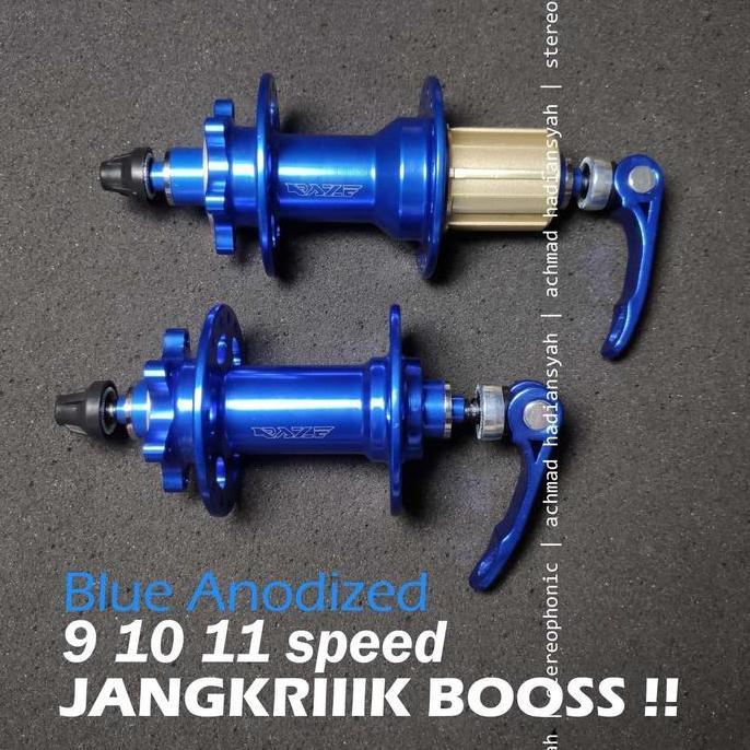 Hub Freehub RAZE 32 Hole RAZE Hub Freehub 32H Hub RAZE BIRU 32 Hole Freehub RAZE 32H BLUE