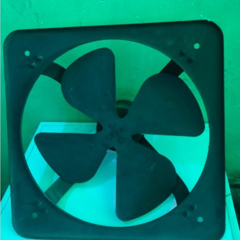 Kipas Exhaust Industrial 3 Phase 16 Inch 4 Baling-Baling / Kipas Ventilasi Second / Exhaust Fan Vent