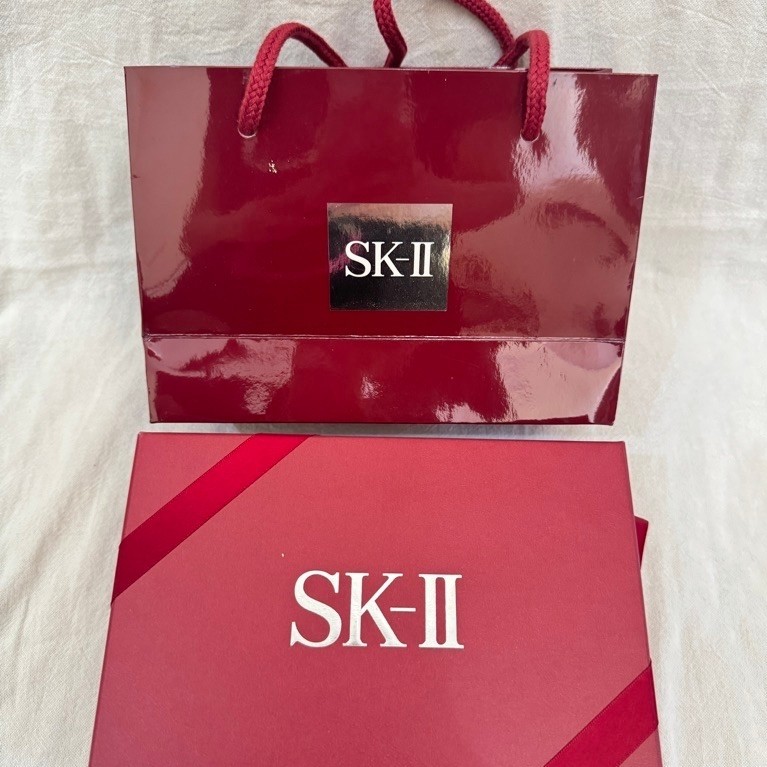 Paper Bag SKII Original Store Bungkus Kado Glossy / Paper Bag Branded