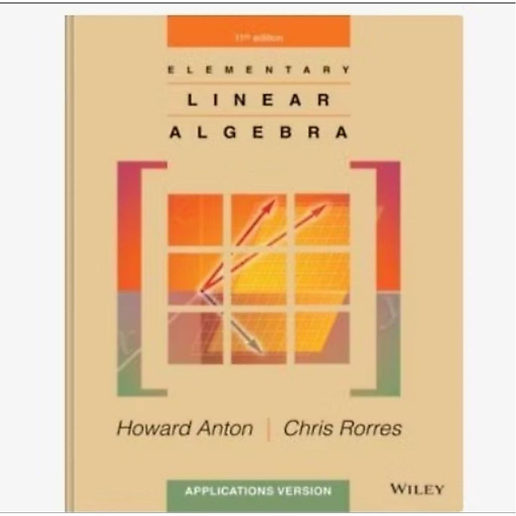 buku Elementary Linear Algebra