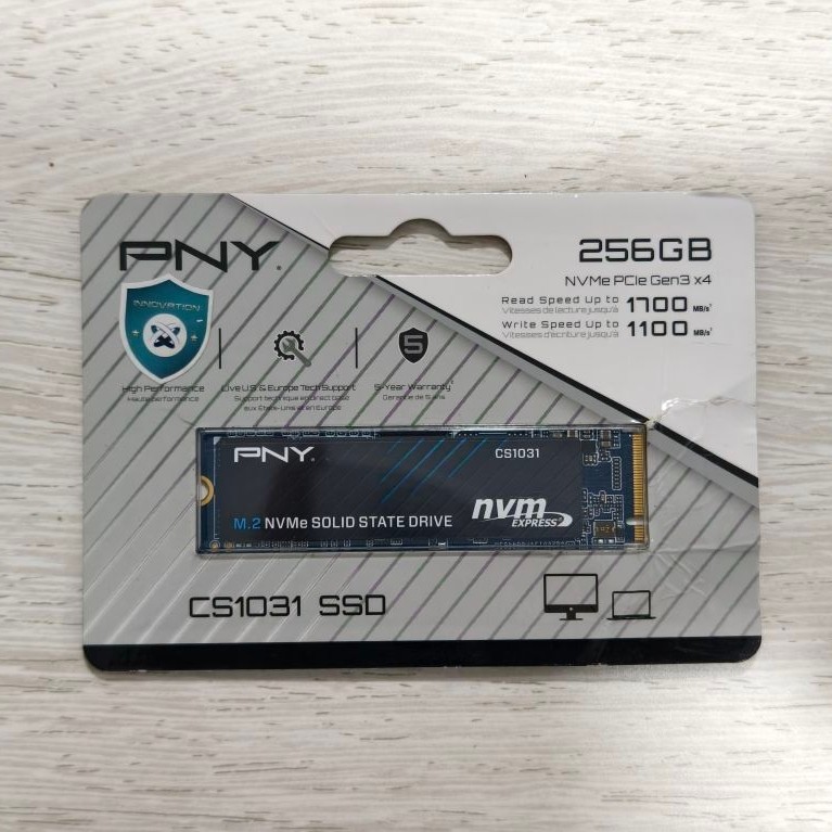 SSD M.2 NVME PNY 256GB (PNY CS1031)