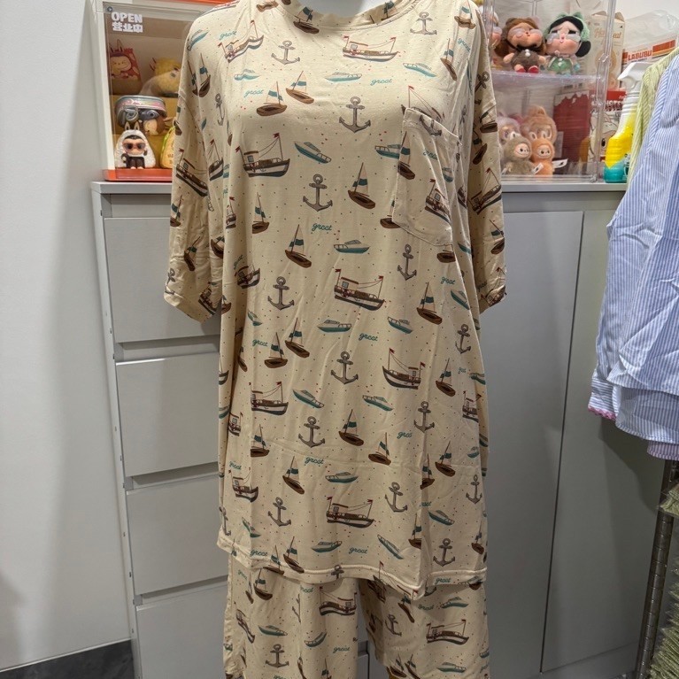 GREET TENCEL PAJAMAS NIGHT WEAR XL