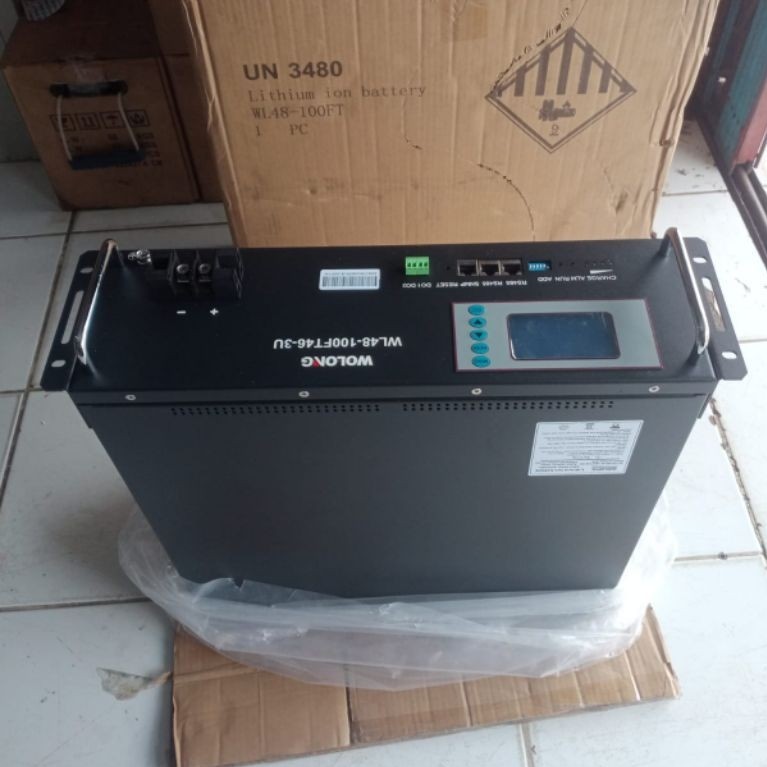 LIFEPO4 WOLONG 48V 100AH NEW