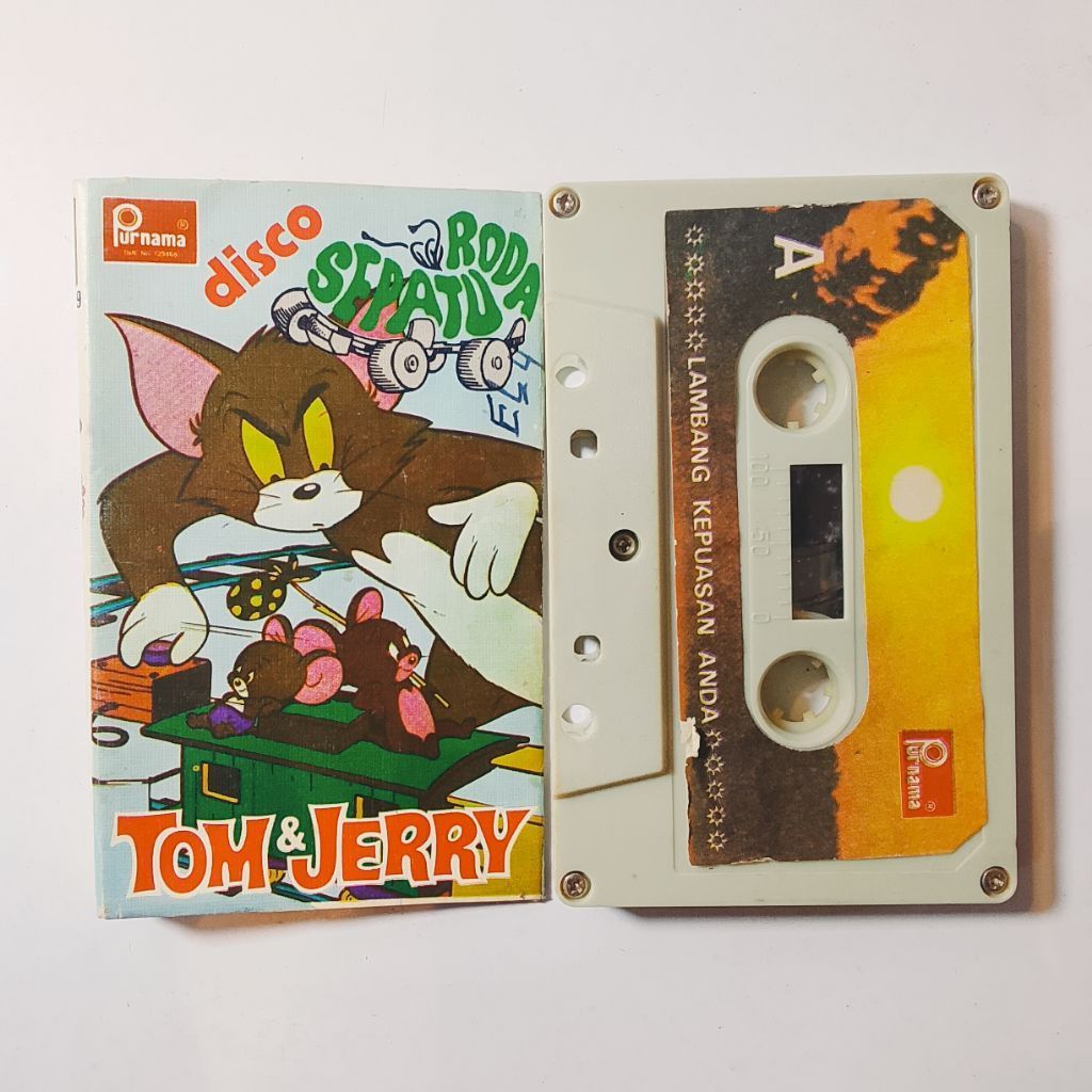 Kaset Pita Tom & Jerry - Disco Sepatu Roda