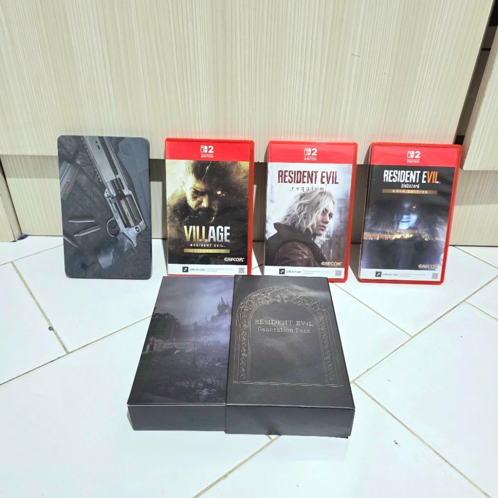 Resident Evil Generation Pack + Steel case Nintendo Switch 2 Second