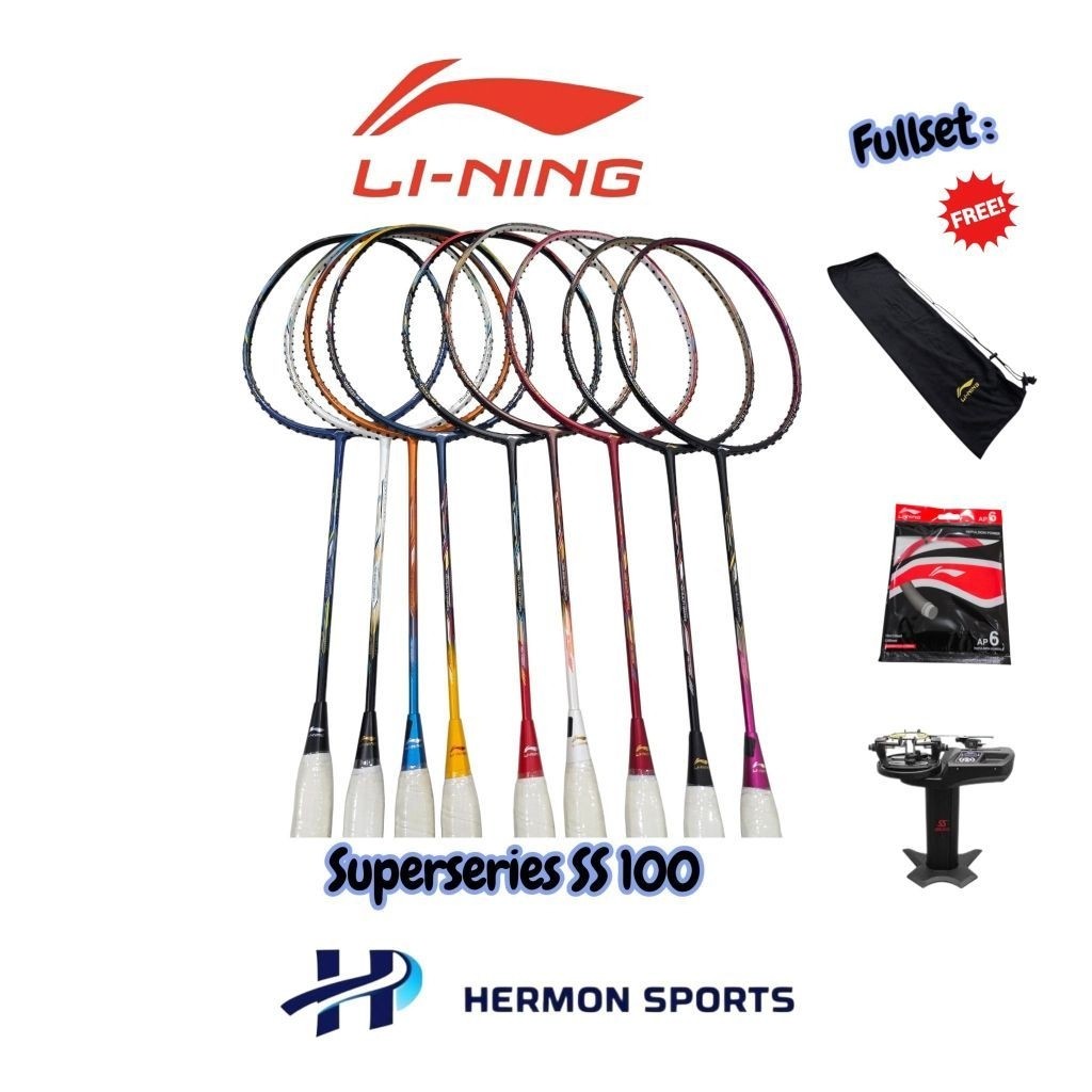 Raket Lining SS 100 Super Series Original