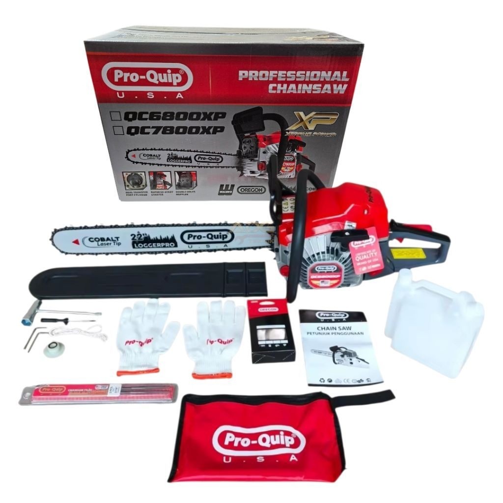 Mesin senso proquip QC6800XP bar 22inch chainsaw