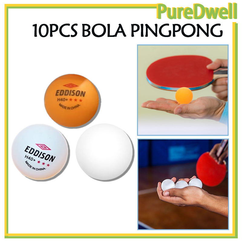 10pcs visibilitas tinggi bola pingpong/bola pingpong/bola pingpong tenis meja