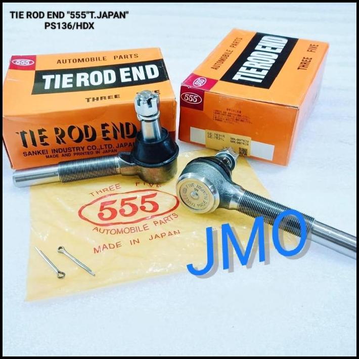 TERLARIS TIE ROD END TIE ROD MITSUBISHI CANTER PS136 HDX PS136 555 JAPAN ORI 1SET 