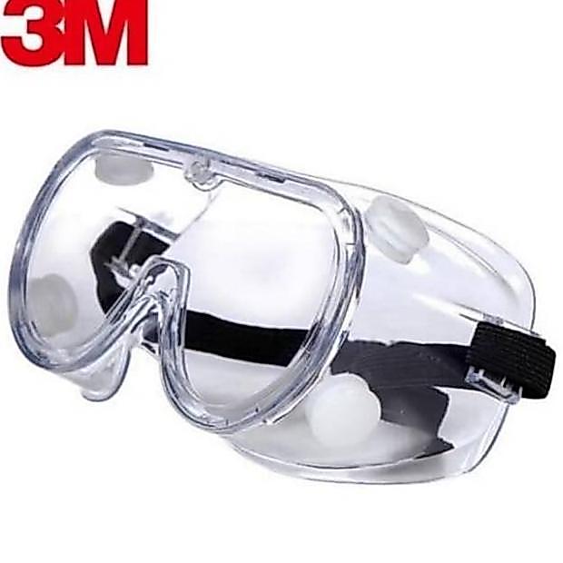 3M 1621 Af Safety Goggle Anti Fog Kacamata Goggle Lab 3M 1621Af