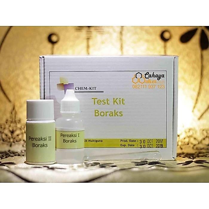 Rapid Test Kit Boraks 50 Test