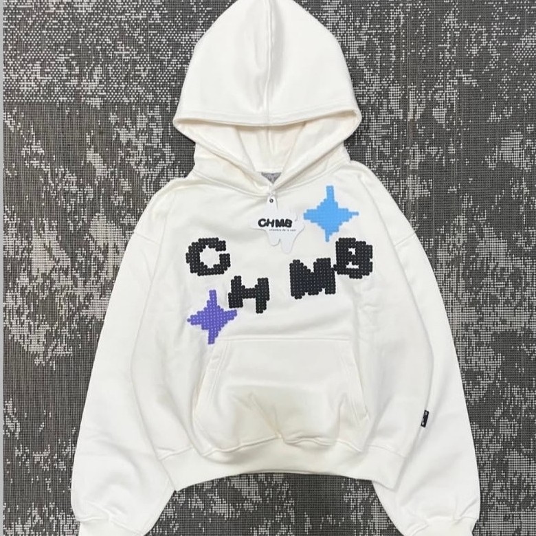 CHMB PIXEL WHITE M