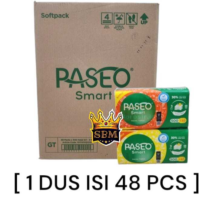 SBM ~ GROSIR TISSUE PASEO 250 / 540 sheet 1 DUS TISU PASEO 250 / 540 sheet isi 48 PAX