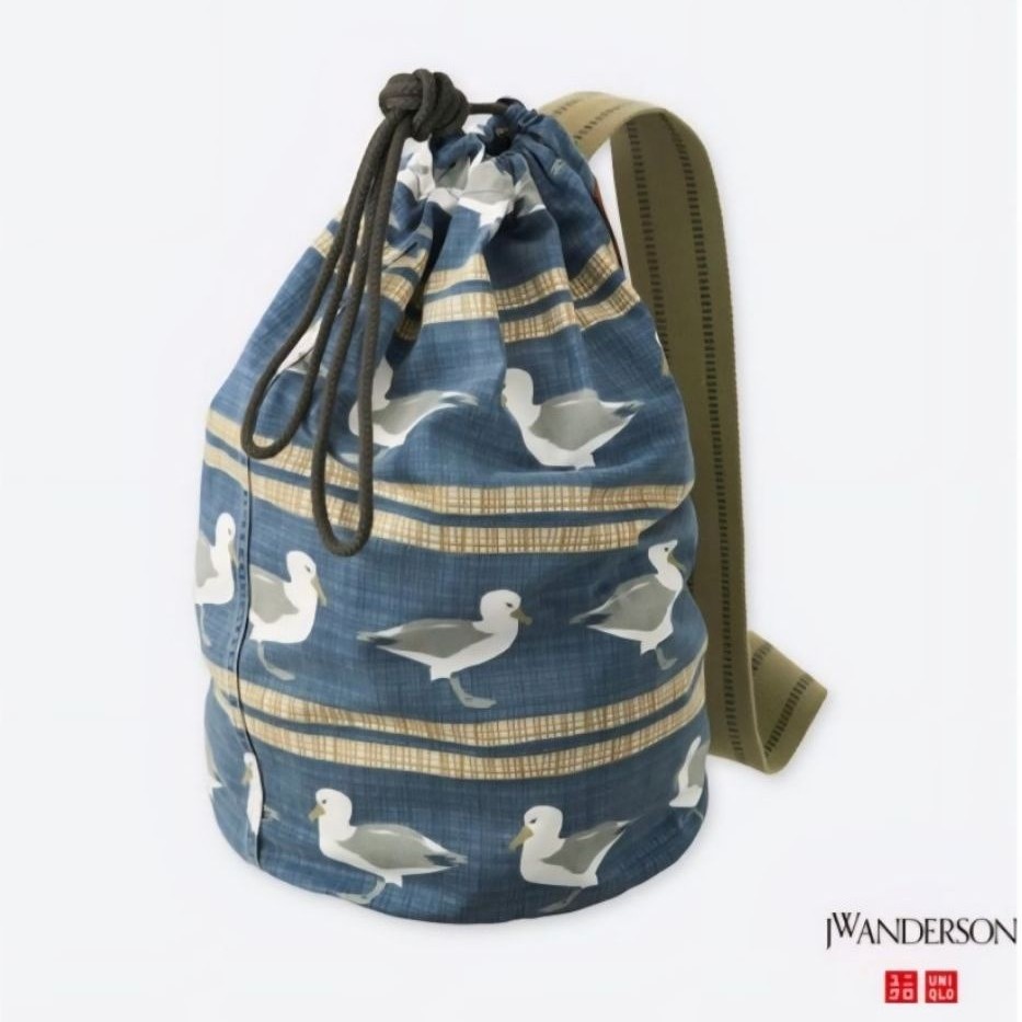 Tas Serut DrawString UNQLO X JW Anderson Seagull