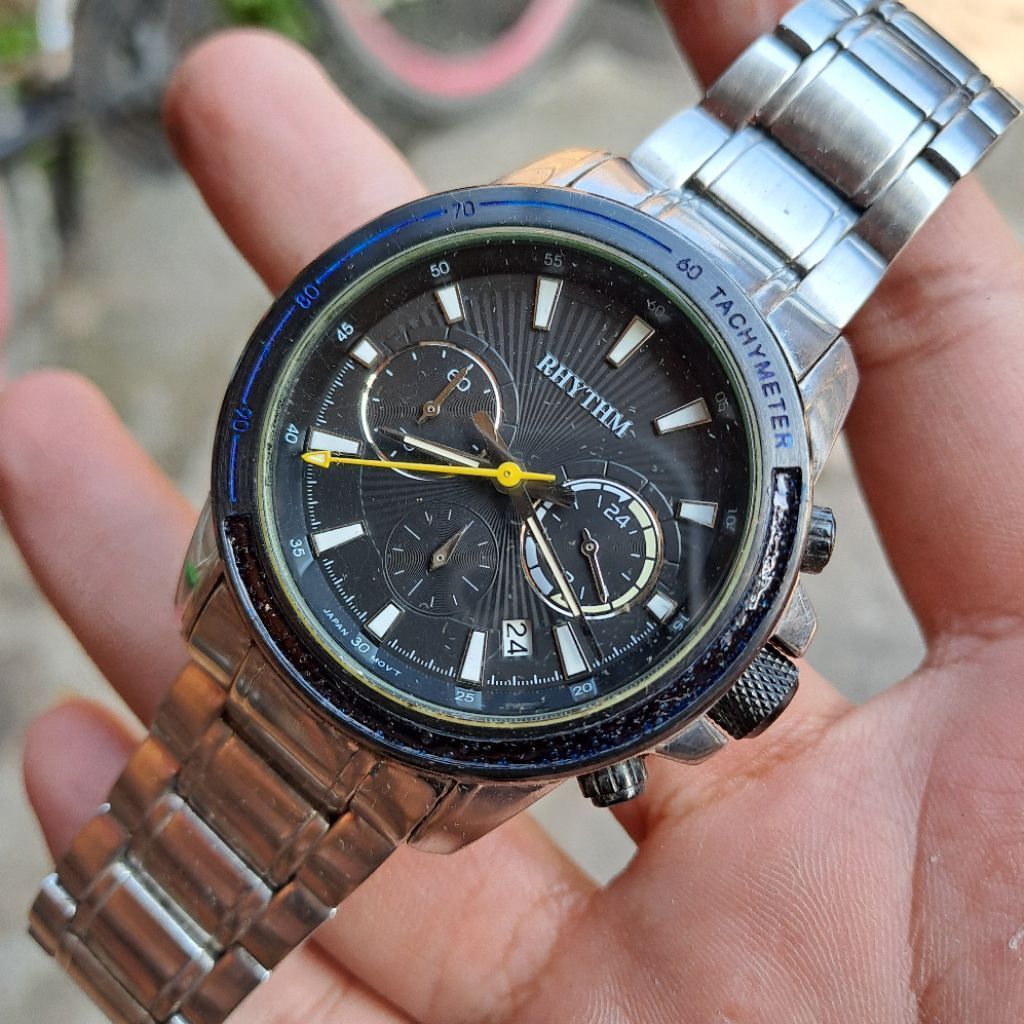 Jam Rhythm chrono original murah