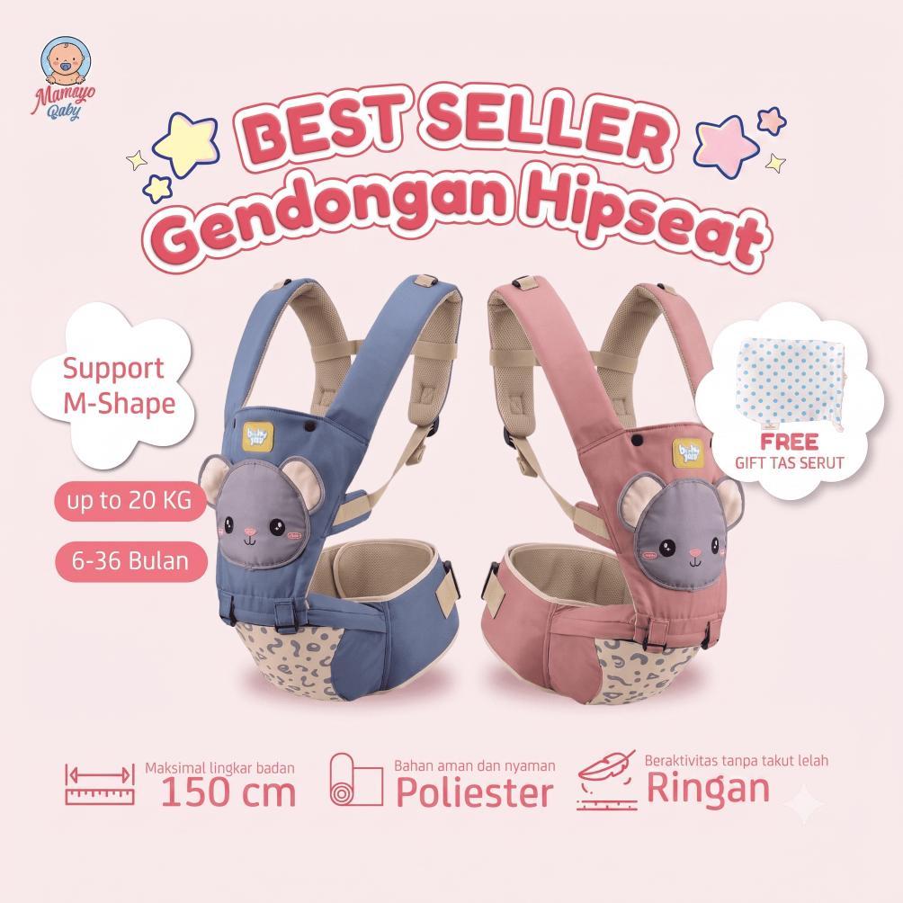 BABY JOY MOMS BABY Gendongan Bayi Hipseat Hipseat Baby Carrier Diskon