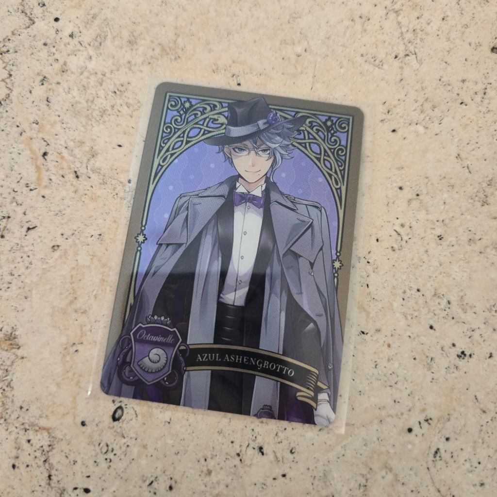 Twisted Wonderland Azul Ashengrotto collectible card
